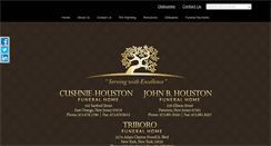 Desktop Screenshot of johnbhoustonfuneralhome.com