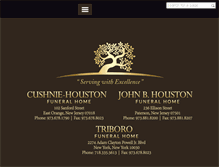 Tablet Screenshot of johnbhoustonfuneralhome.com